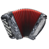 BM3120 120 Bass 77 Buttons Button Accordion