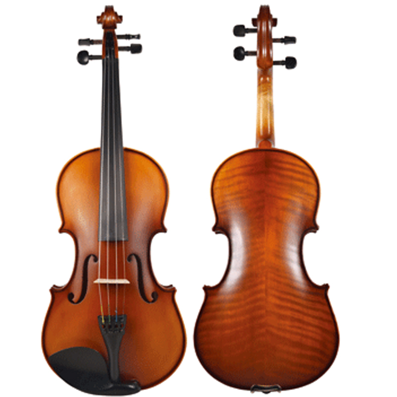 Select Flame Solid Wood Ebony Fittings Violin(CV1415BS)