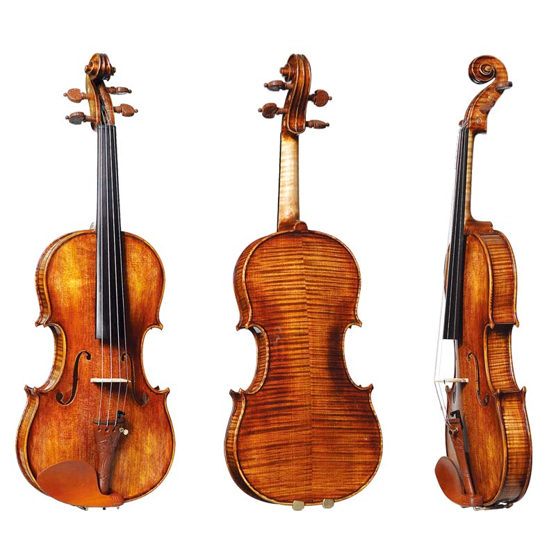 Fully Handmade by Master Wu′s Select Apprentices Violin (CV250)