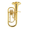 C2105A Baritone Bb Brass 3 Valves Lacquer Gold