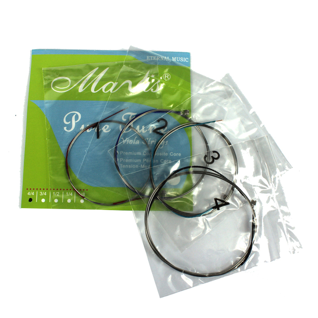 VAR04 HIGH QUALITY STEEL CORE VIOLA STRANGS