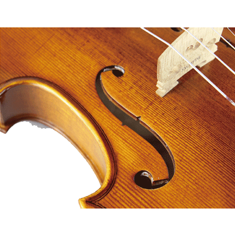 Carved Solid Wood Spruce Viola (CV1014YA)