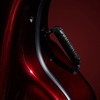 Hydrographic carbon fiber cello case CCCC46H