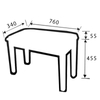 CPB093 Piano Bench