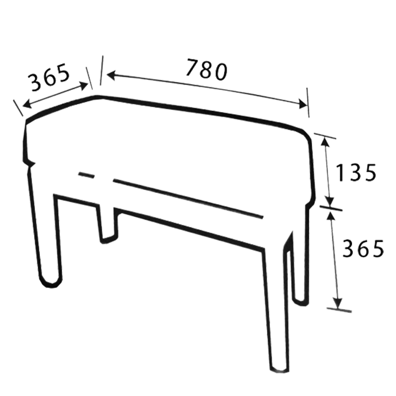 CPB230 Piano Bench