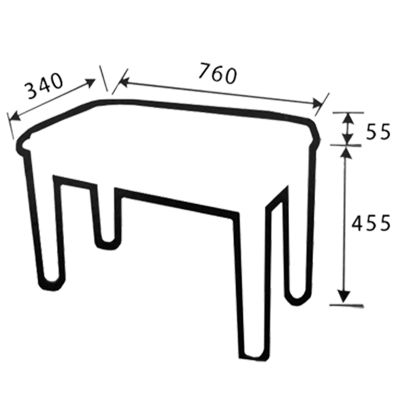 CPB092B/BW Piano Bench