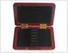 Oboe Maroon Solid Wood Oboe Reed Case Storage Box for 6pcs Reeds Oboe Accessories